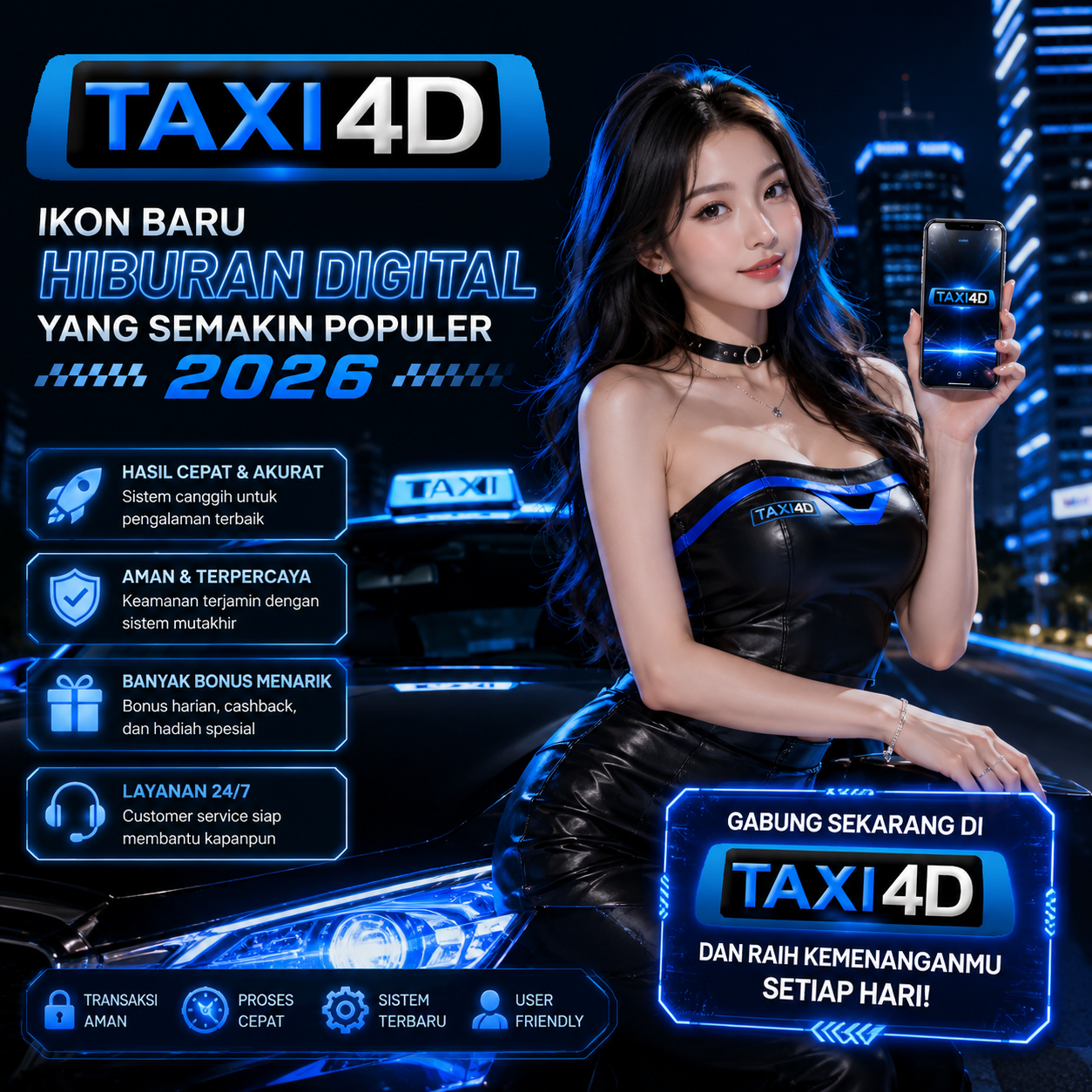 Taxi4D | Ikon Baru Hiburan Digital yang Semakin Populer 2026